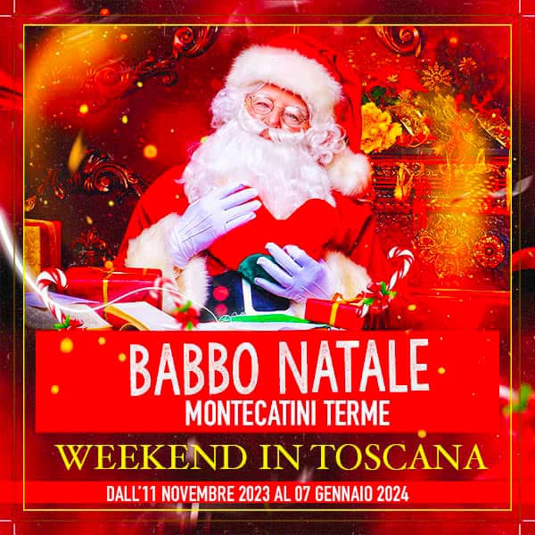 Babbo Natale Montecatini Terme 2023