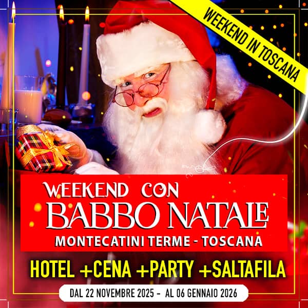 Babbo Natale Montecatini Terme 2025