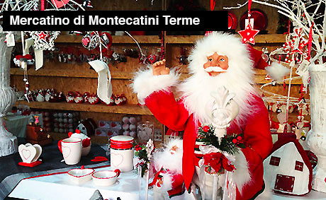 Montecatini Terme la città di Babbo Natale