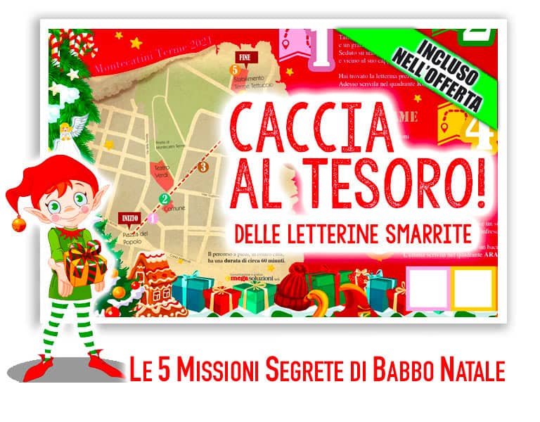 Mappa delle Meraviglie Babbo Natale Montecatini Terme 2023