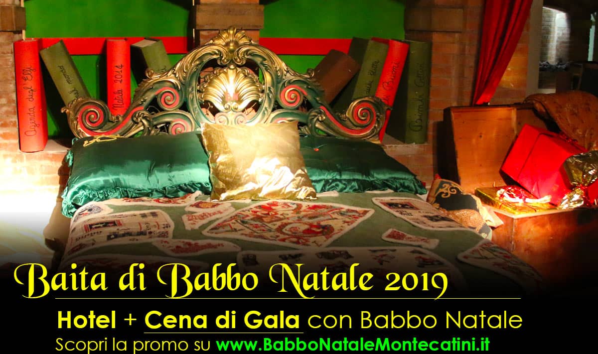 Baita di Babbo Natale - il Letto di Babbo Natale