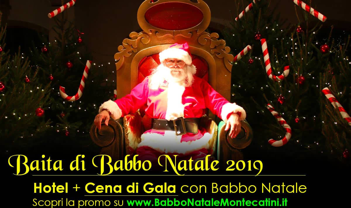 Baita di Babbo Natale - Babbo Natale sul Trono