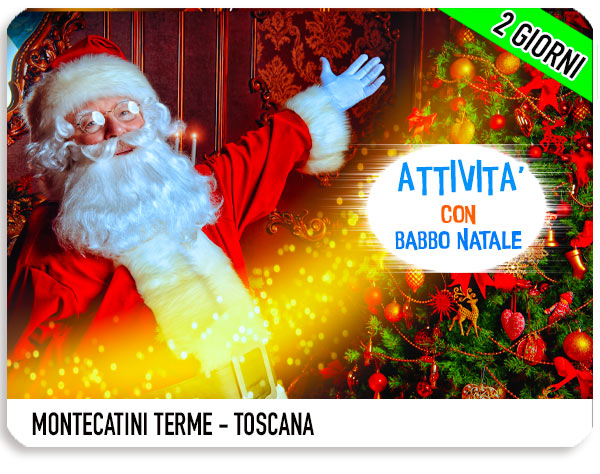 Biglietti di ingresso per Babbo Natale Montecatini Terme