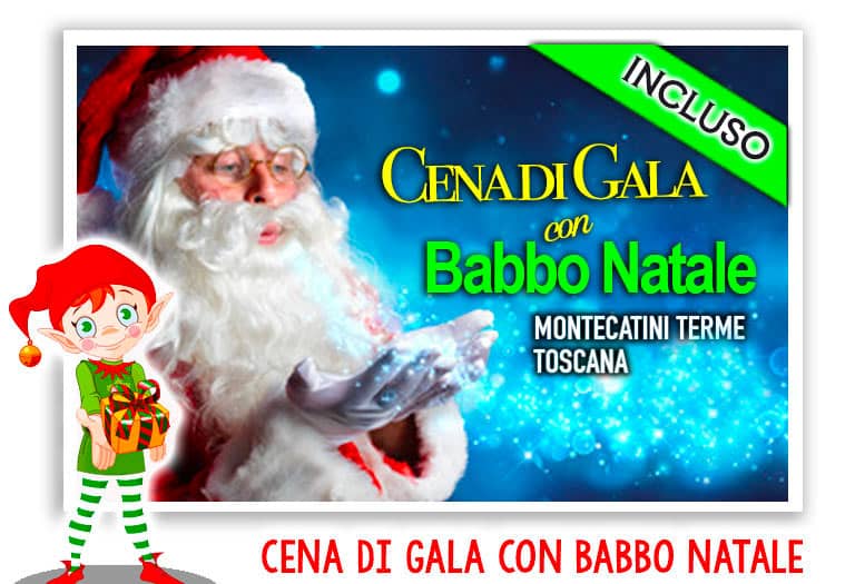 Cena con Babbo Natale Montecatini Terme