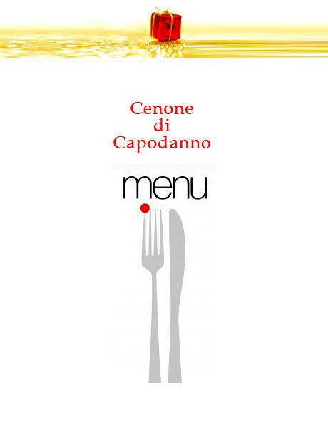 Menu cenone di capodanno