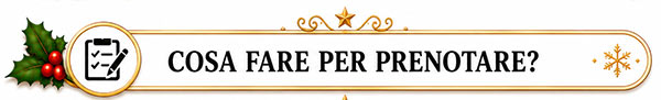 Cosa fare per prenotare