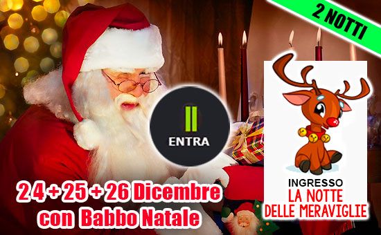 Babbo Natale Montecatini Terme e Piscina riscaldata