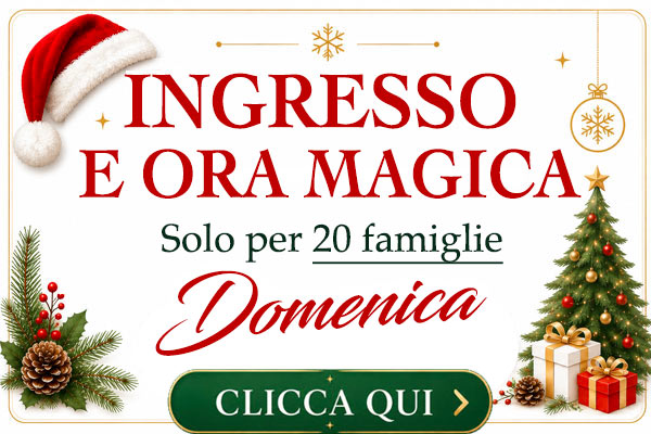 Ingresso al Tempio di Babbo Natale per l'ora magica